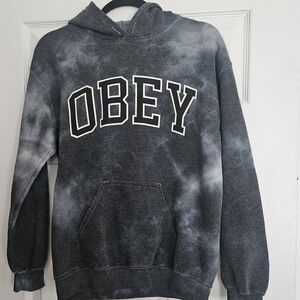 Obey Men's Gray Hoodie. Size S. Unisex. Great Condition.